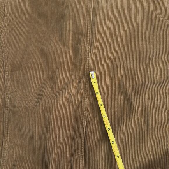 Vtg Gap Mens Brown Corduroy Sherpa Lined Quilted Trucker Jacket Small runs large - Picture 5 of 11